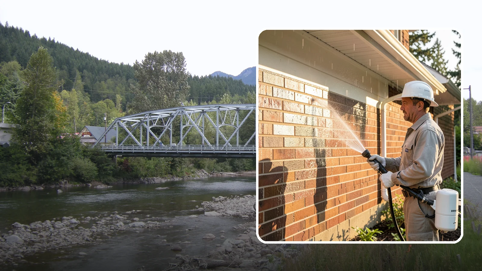 Brick Sealing in Skykomish, King County, WA - Breathable masonry sealing for brick walls and veneers that repels rain while letting trapped moisture escape.