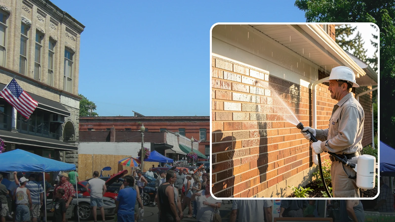 Brick Sealing in Snohomish, Snohomish County, WA - Breathable masonry sealing for brick walls and veneers that repels rain while letting trapped moisture escape.