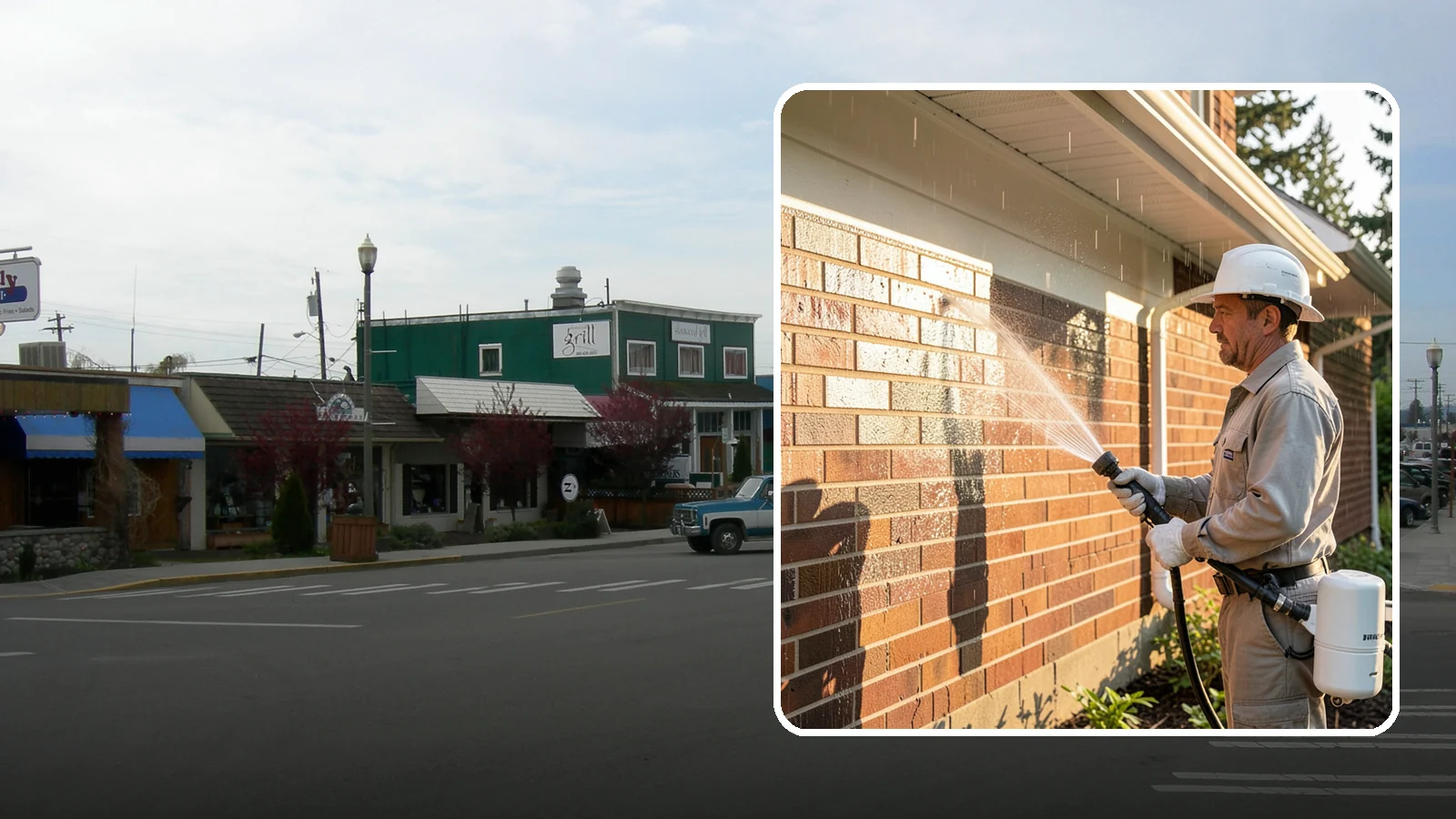 Brick Sealing in Stanwood, Snohomish County, WA - Breathable masonry sealing for brick walls and veneers that repels rain while letting trapped moisture escape.
