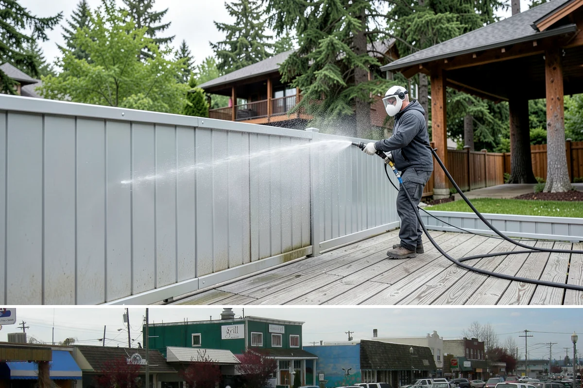 Brick Sealing in Stanwood, Snohomish County, WA - Seal brick during dry summer conditions so the masonry is not saturated and the sealer can cure fully.