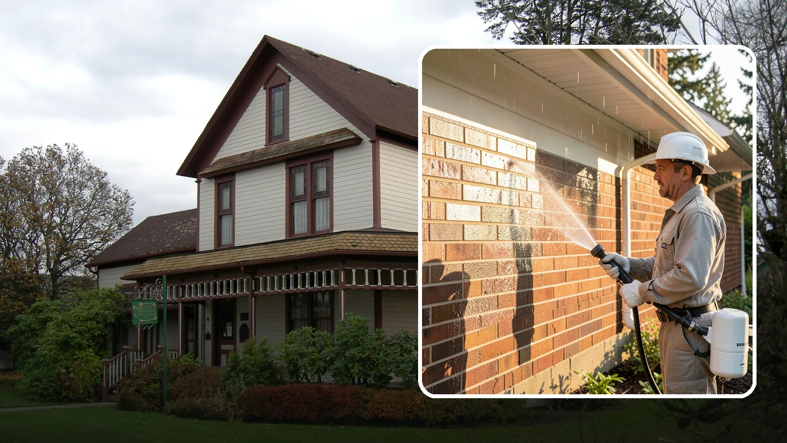 Brick Sealing in Sumner, Pierce County, WA - Breathable masonry sealing for brick walls and veneers that repels rain while letting trapped moisture escape.
