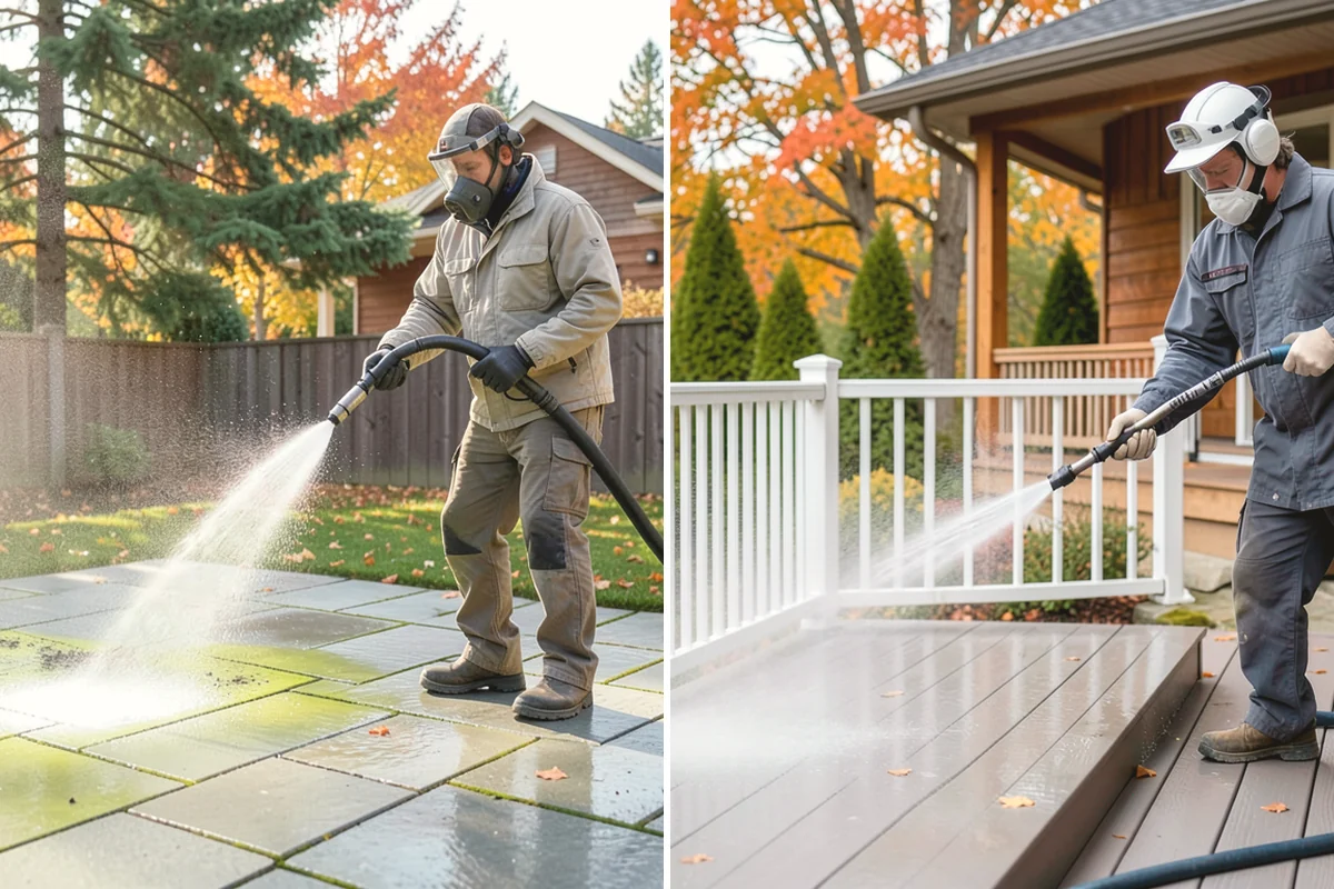 Brick Sealing in Tukwila, King County, WA - Clean the brick and remove efflorescence, moss, and grime