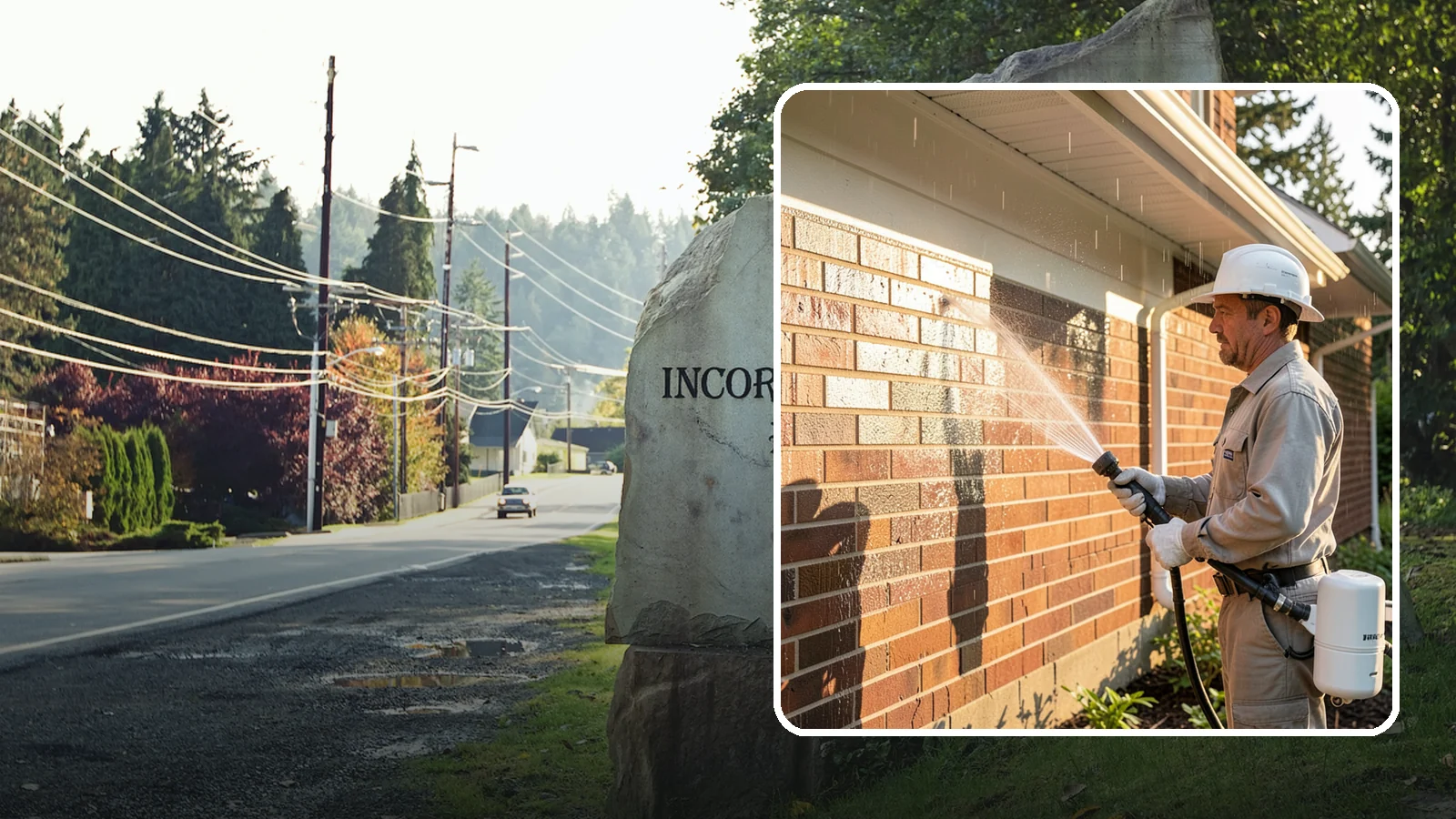 Brick Sealing in Wilkeson, Pierce County, WA - Breathable masonry sealing for brick walls and veneers that repels rain while letting trapped moisture escape.