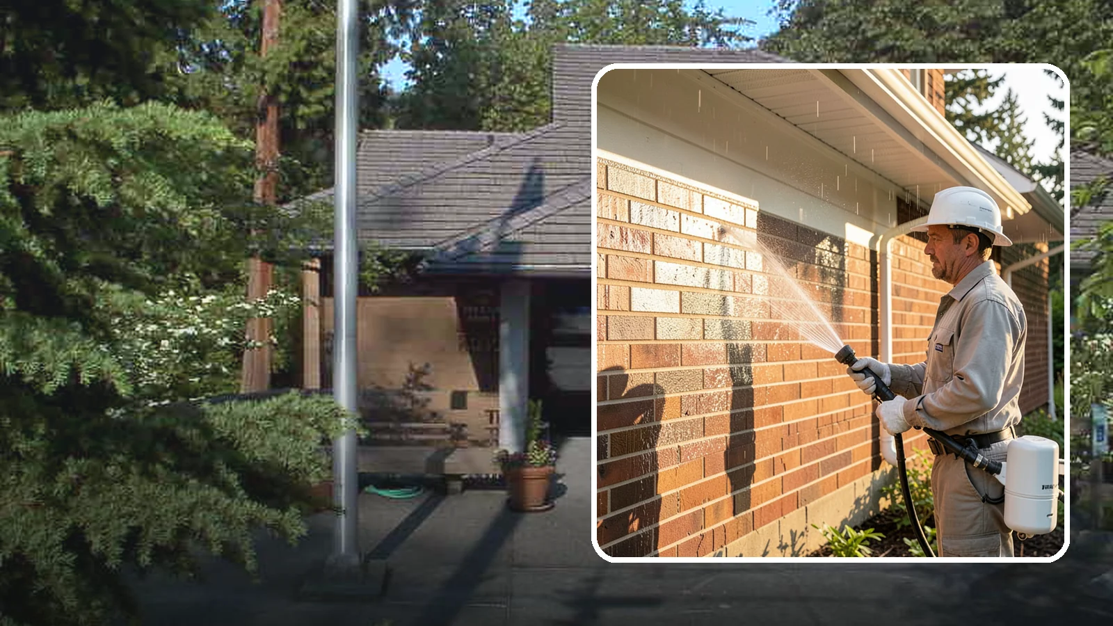 Brick Sealing in Yarrow Point, King County, WA - Breathable masonry sealing for brick walls and veneers that repels rain while letting trapped moisture escape.