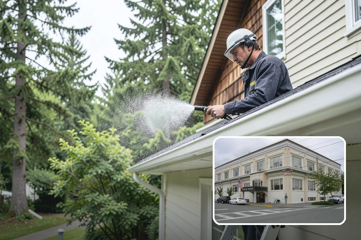 Brick Walkway Cleaning in Anacortes, Skagit County, WA - Protects jointing sand and mortar from blowout