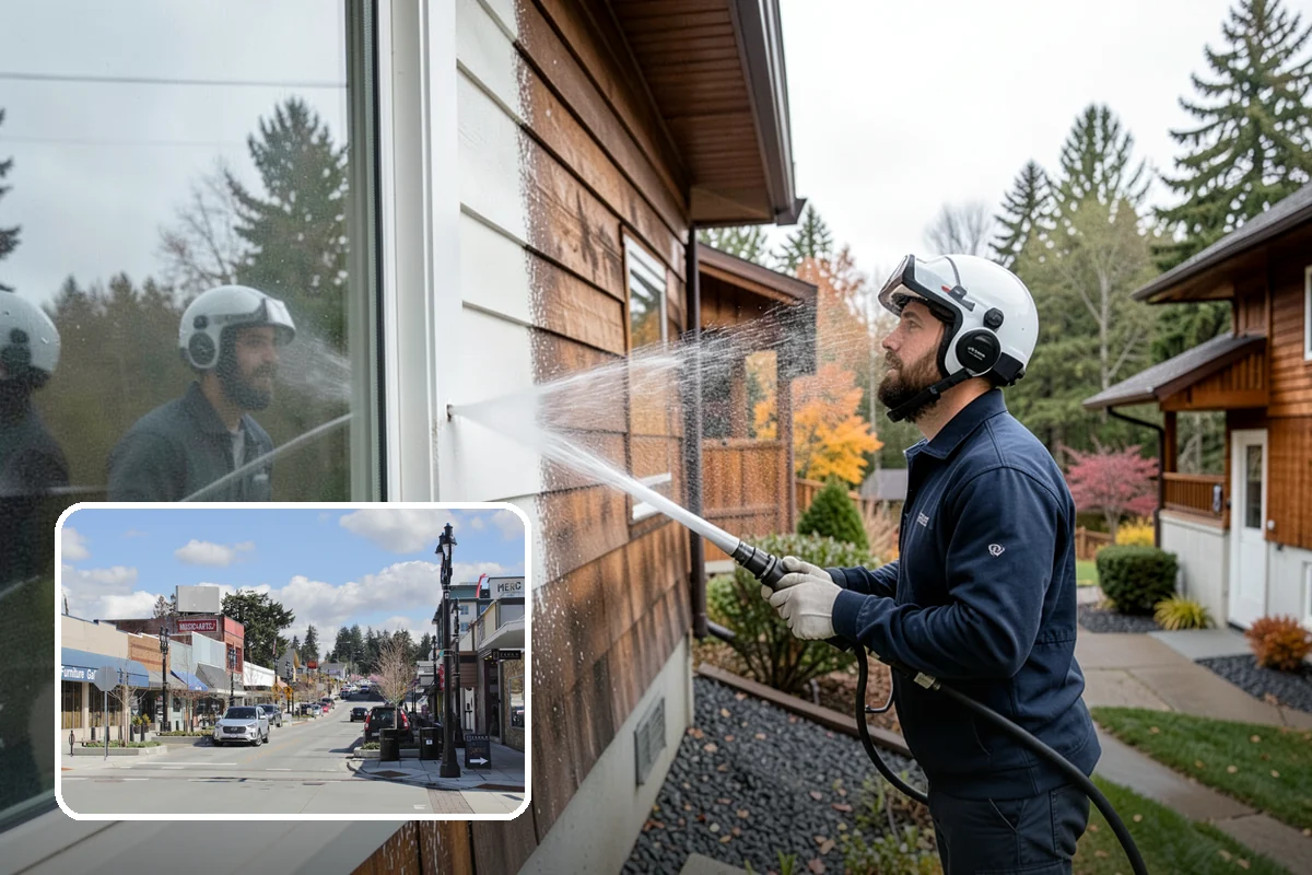 Brick Walkway Cleaning in Bothell, King County, WA - Protects jointing sand and mortar from blowout