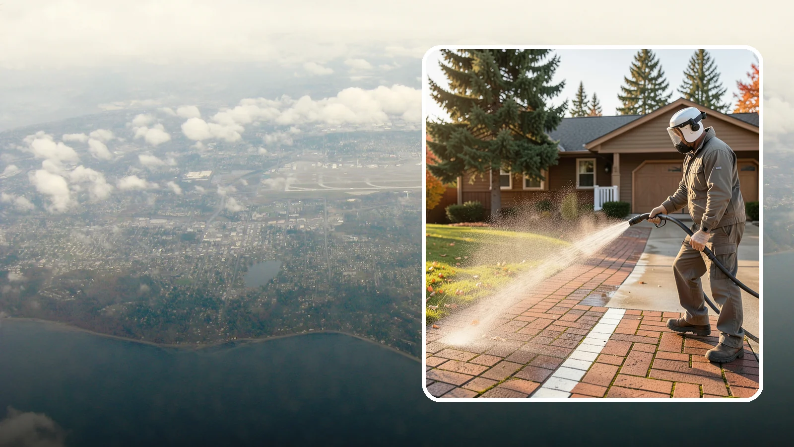 Brick Walkway Cleaning in Burien, King County, WA - Gently clean brick walkways so moss and joint growth lift without dislodging sand or mortar.