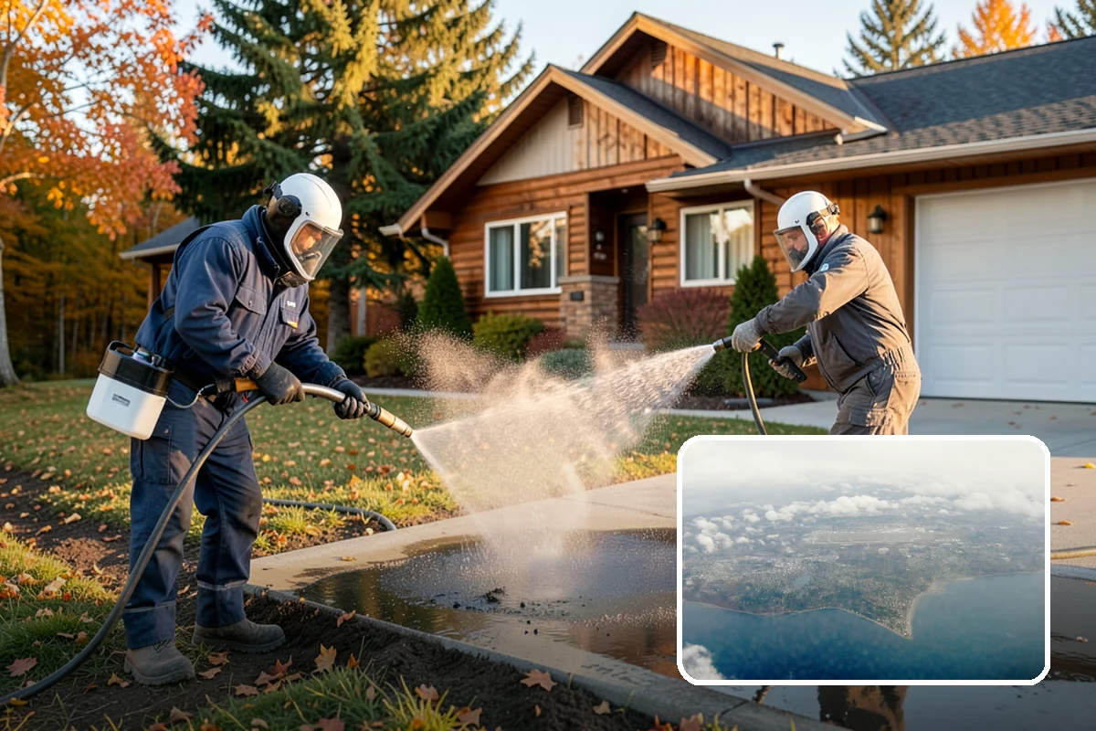 Brick Walkway Cleaning in Burien, King County, WA - Protects jointing sand and mortar from blowout