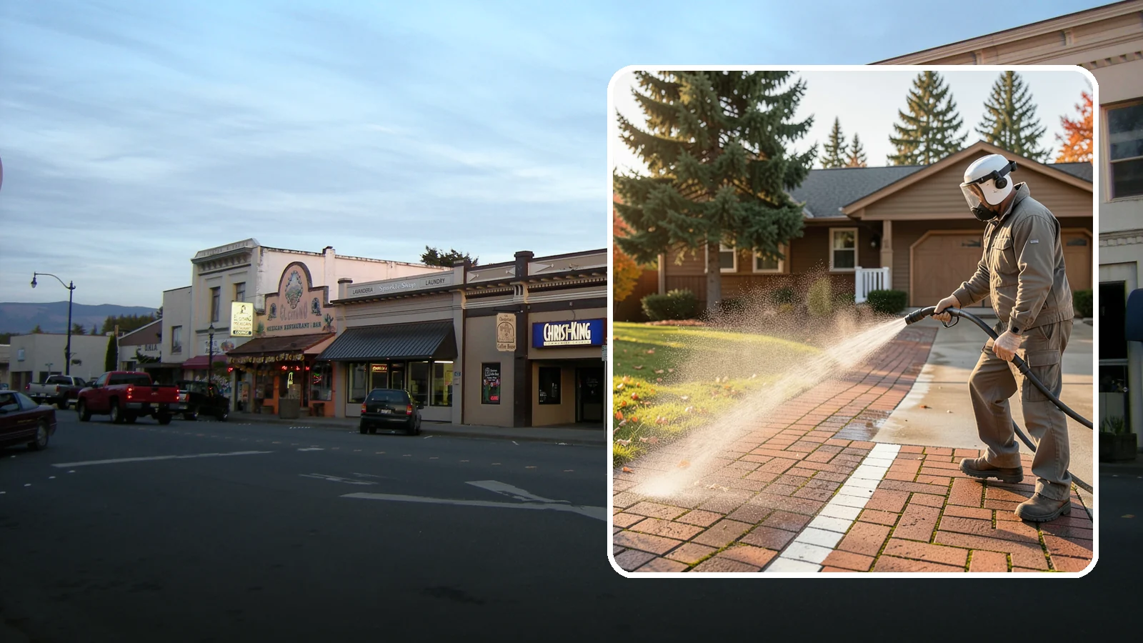 Brick Walkway Cleaning in Burlington, Skagit County, WA - Gently clean brick walkways so moss and joint growth lift without dislodging sand or mortar.