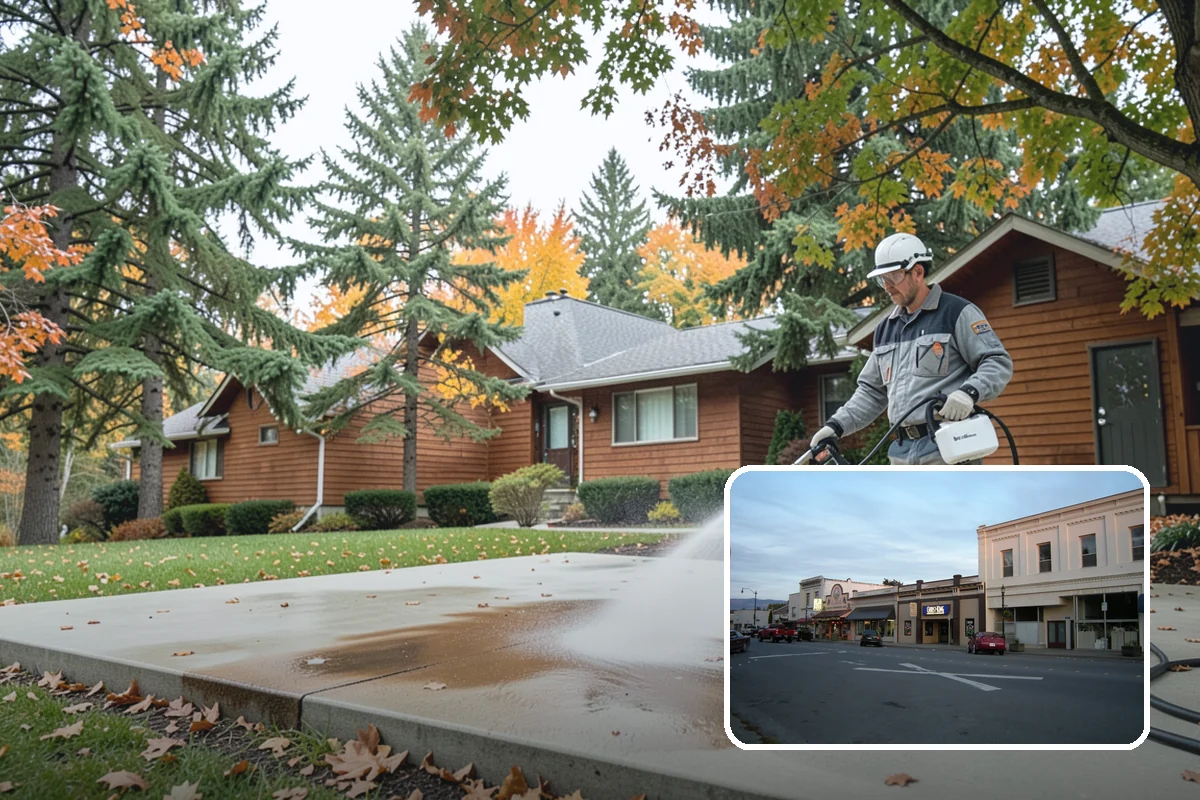 Brick Walkway Cleaning in Burlington, Skagit County, WA - Protects jointing sand and mortar from blowout