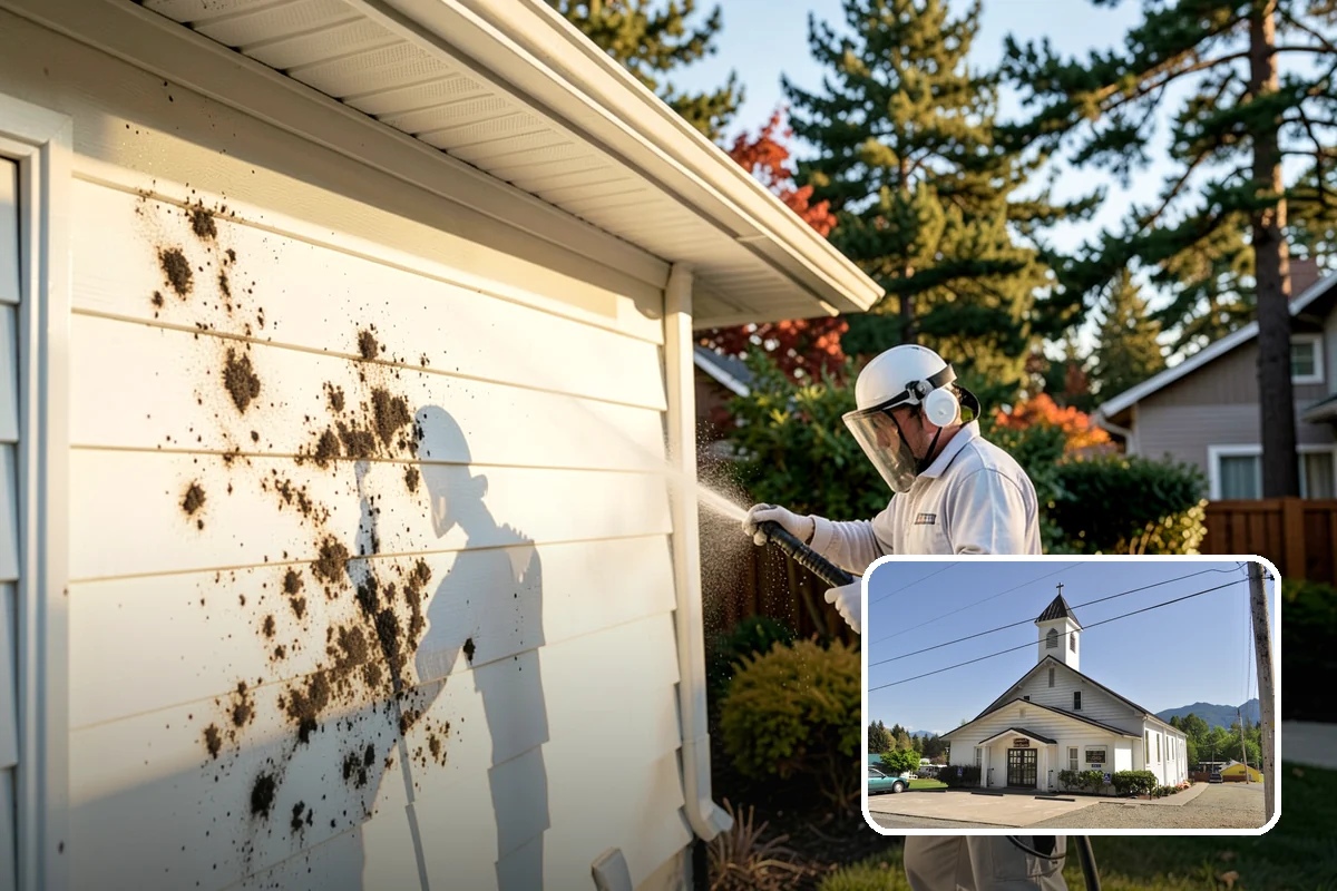 Brick Walkway Cleaning in Concrete, Skagit County, WA - Protects jointing sand and mortar from blowout