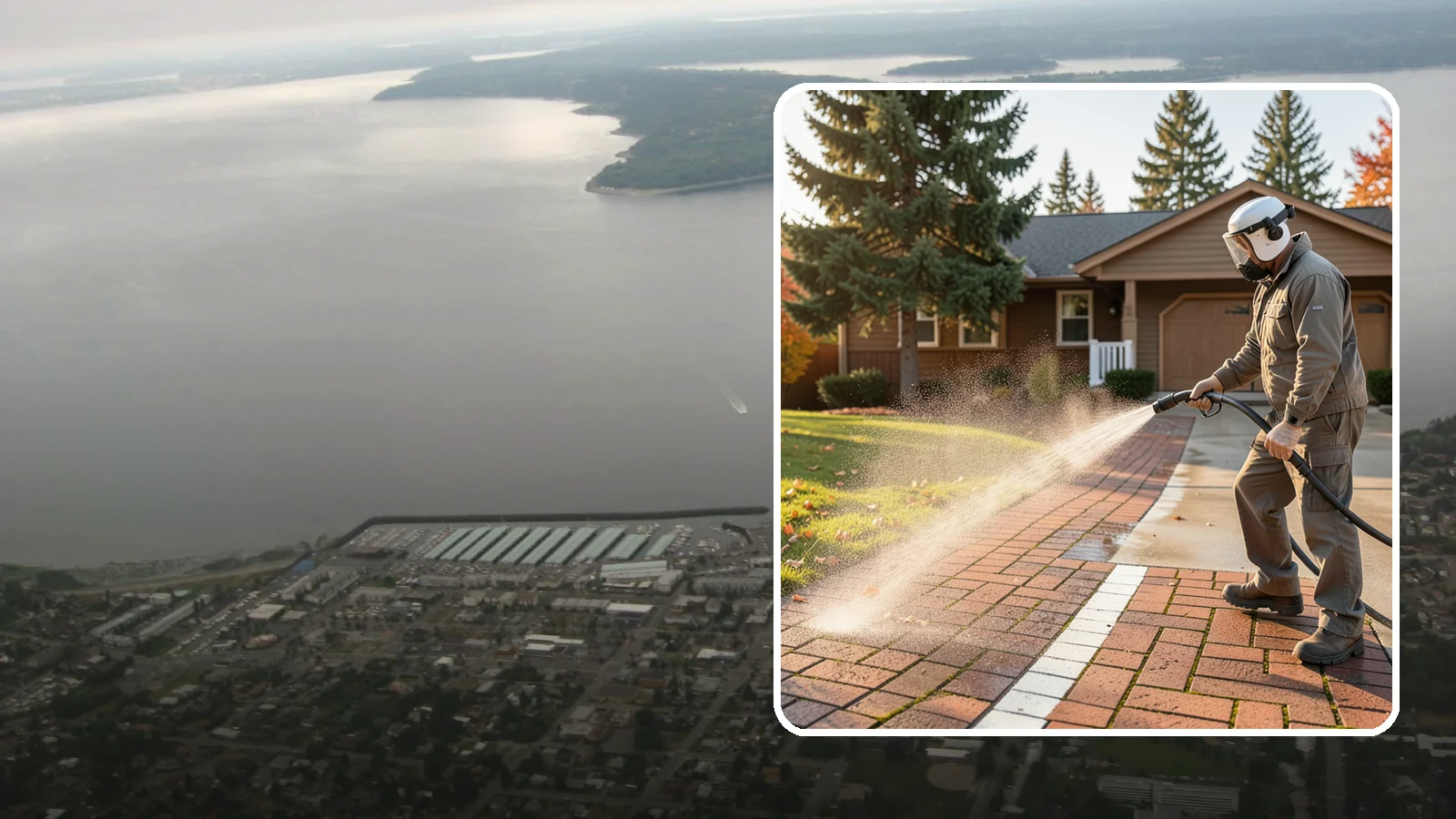 Brick Walkway Cleaning in Des Moines, King County, WA - Gently clean brick walkways so moss and joint growth lift without dislodging sand or mortar.