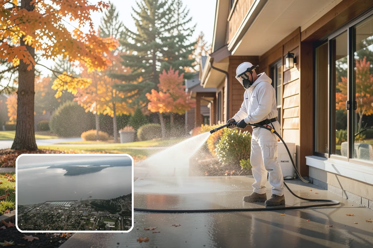 Brick Walkway Cleaning in Des Moines, King County, WA - Protects jointing sand and mortar from blowout
