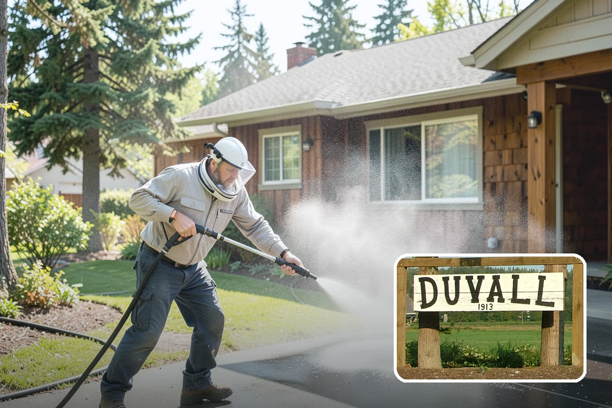 Brick Walkway Cleaning in Duvall, King County, WA - Protects jointing sand and mortar from blowout