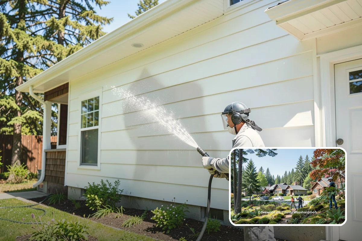 Brick Walkway Cleaning in Edgewood, Pierce County, WA - Protects jointing sand and mortar from blowout