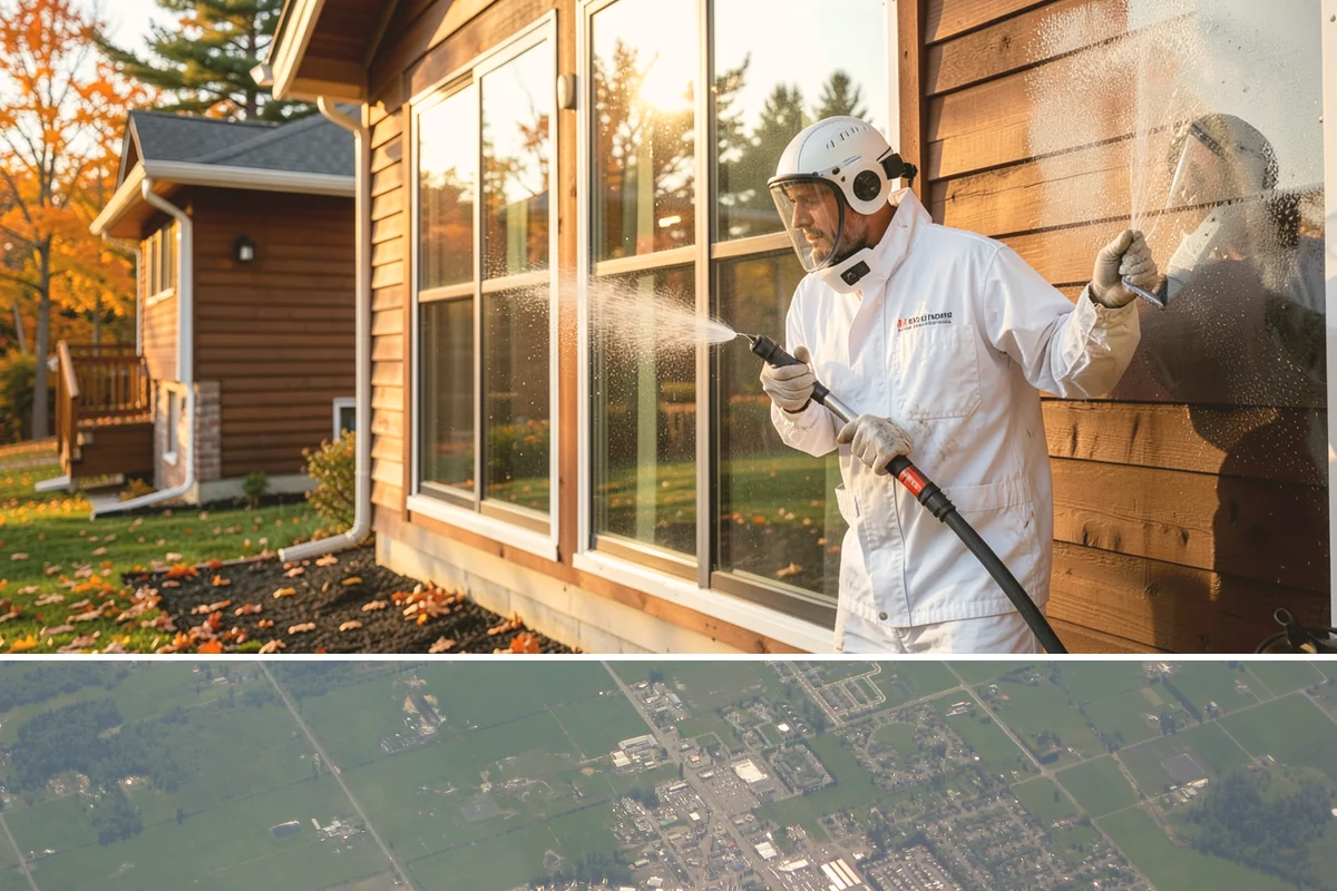 Brick Walkway Cleaning in Enumclaw, King County, WA - Clean brick walkways in summer when joints can dry fully before fall re-sanding sets.
