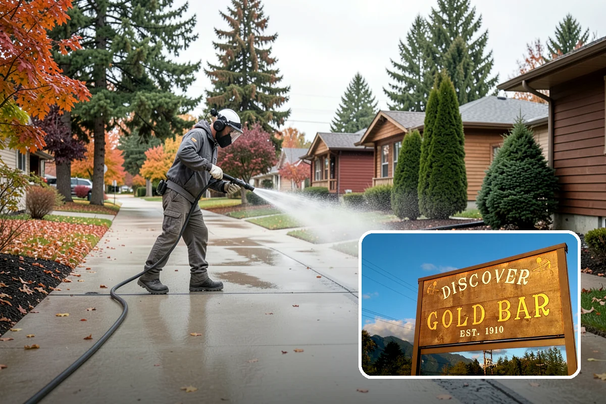 Brick Walkway Cleaning in Gold Bar, Snohomish County, WA - Protects jointing sand and mortar from blowout