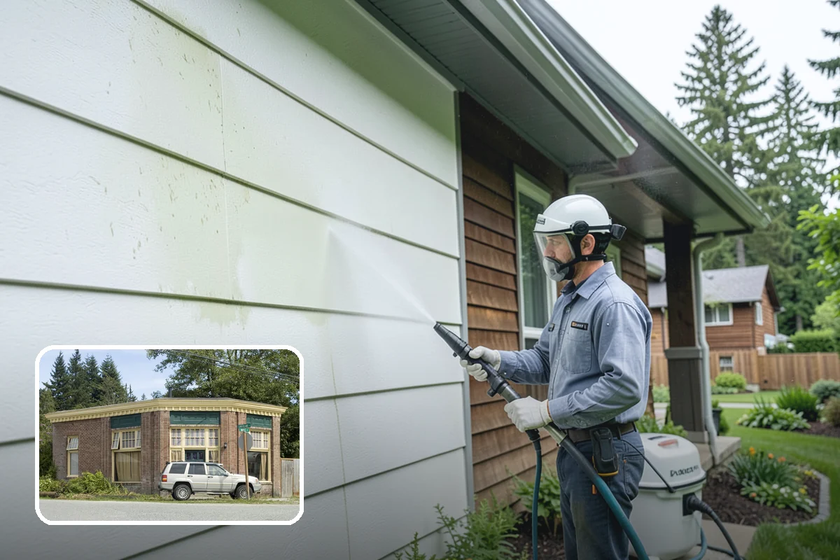 Brick Walkway Cleaning in Hamilton, Skagit County, WA - Protects jointing sand and mortar from blowout
