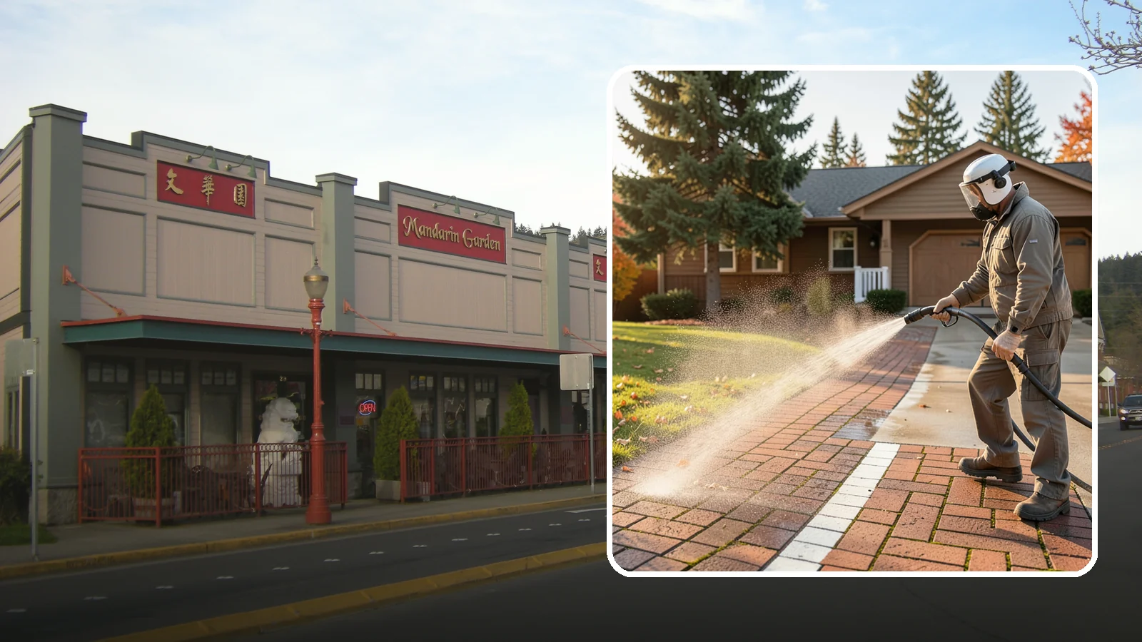 Brick Walkway Cleaning in Issaquah, King County, WA - Gently clean brick walkways so moss and joint growth lift without dislodging sand or mortar.