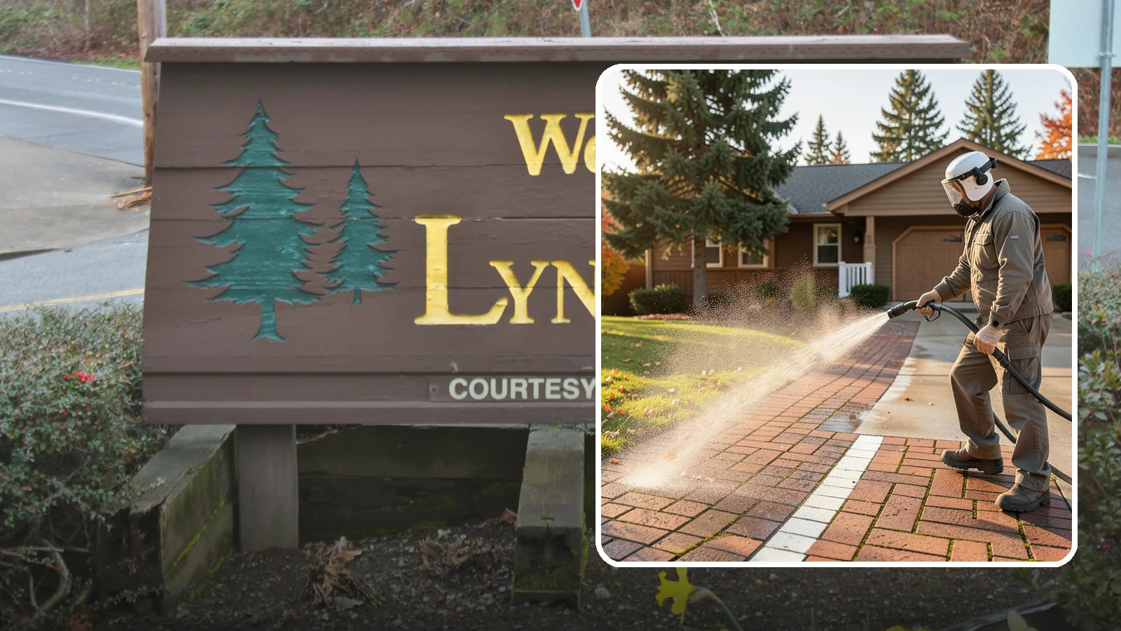 Brick Walkway Cleaning in Lynnwood, Snohomish County, WA - Gently clean brick walkways so moss and joint growth lift without dislodging sand or mortar.