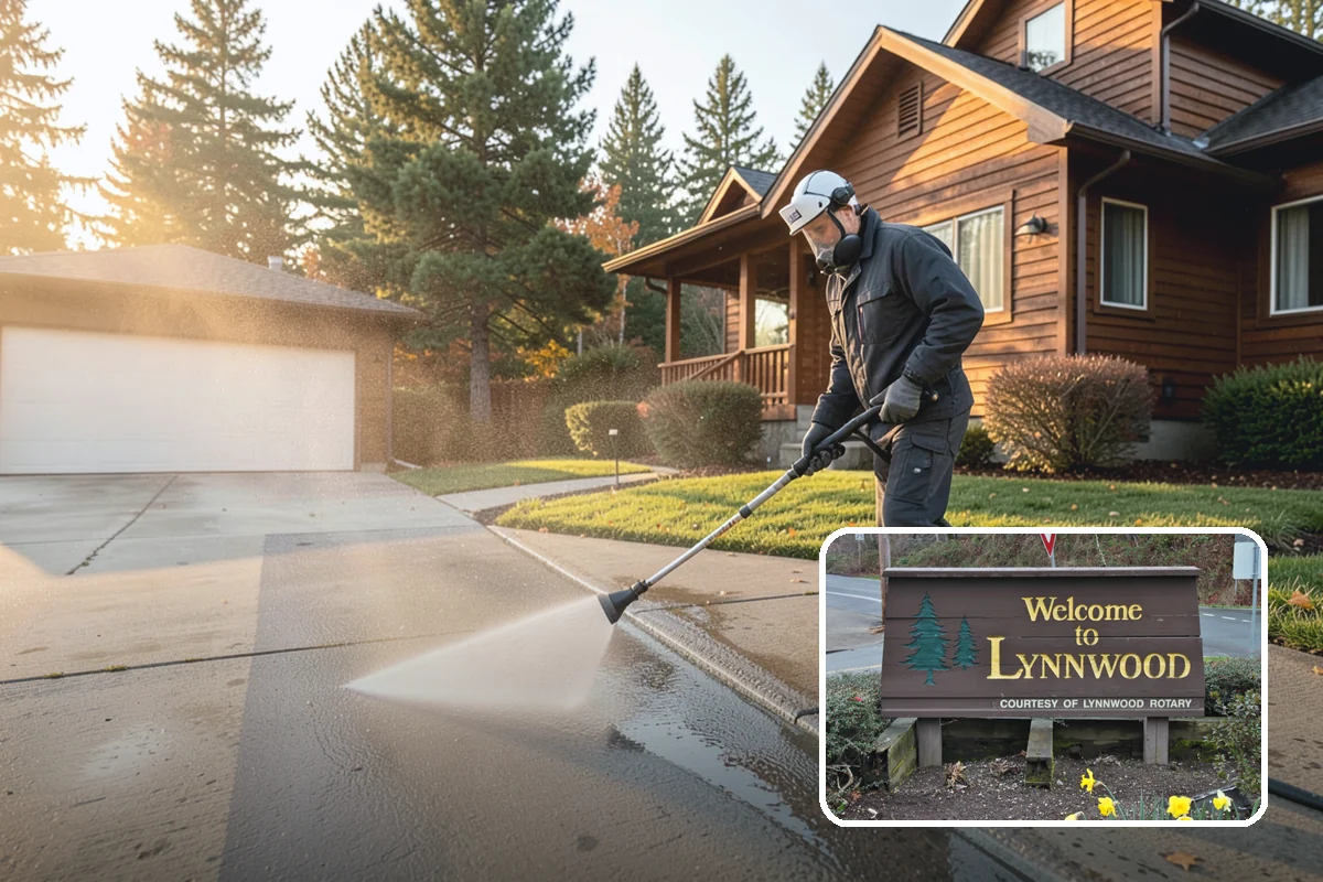 Brick Walkway Cleaning in Lynnwood, Snohomish County, WA - Protects jointing sand and mortar from blowout