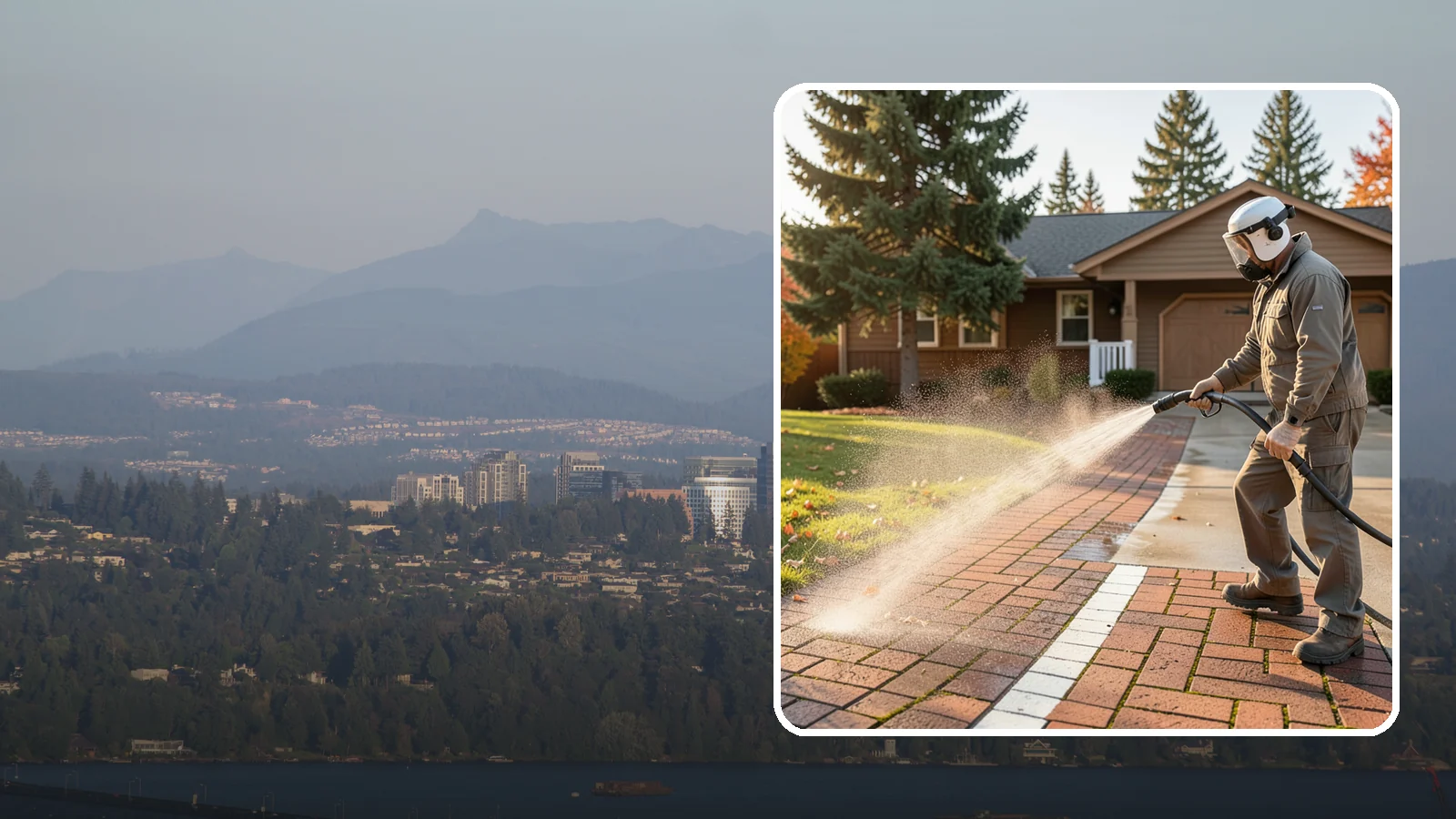 Brick Walkway Cleaning in Medina, King County, WA - Gently clean brick walkways so moss and joint growth lift without dislodging sand or mortar.