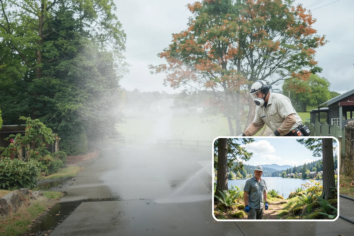 Brick Walkway Cleaning in Milton, King County, WA - Protects jointing sand and mortar from blowout
