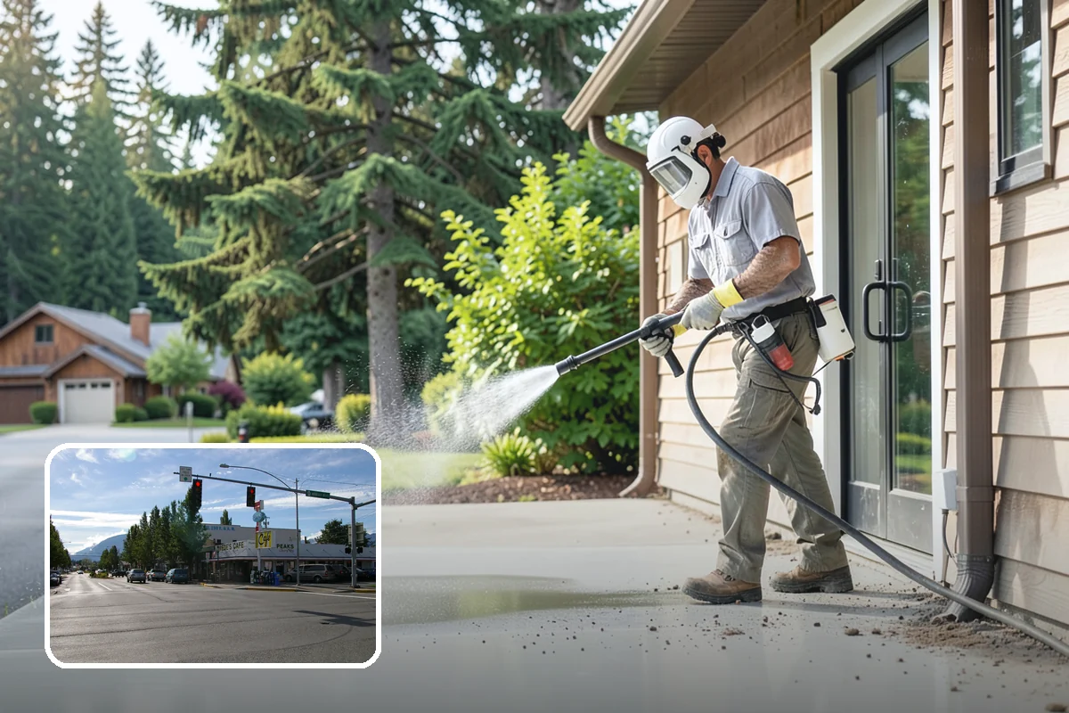 Brick Walkway Cleaning in North Bend, King County, WA - Protects jointing sand and mortar from blowout