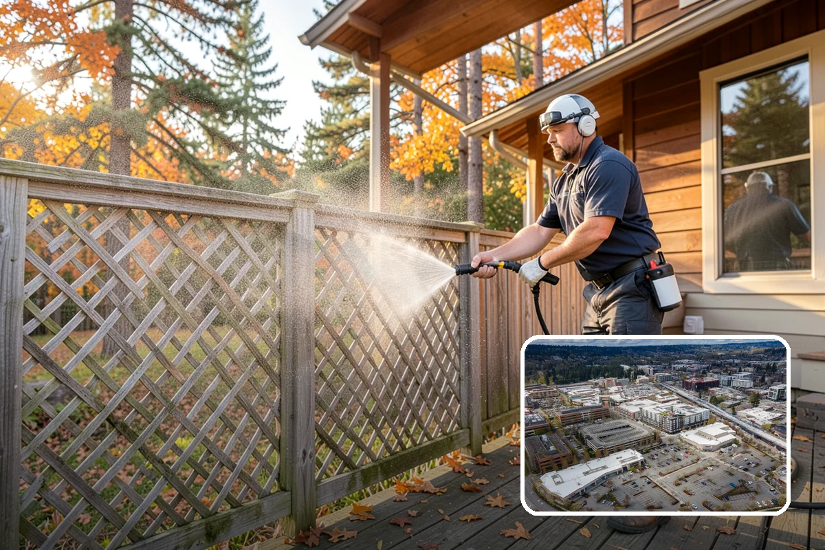 Brick Walkway Cleaning in Redmond, King County, WA - Protects jointing sand and mortar from blowout