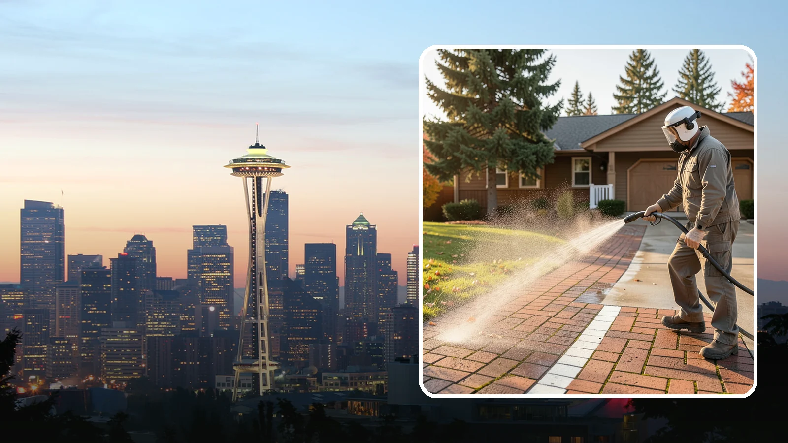 Brick Walkway Cleaning in Seattle, King County, WA - Gently clean brick walkways so moss and joint growth lift without dislodging sand or mortar.