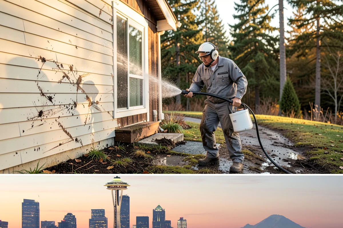 Brick Walkway Cleaning in Seattle, King County, WA - Clean brick walkways in summer when joints can dry fully before fall re-sanding sets.