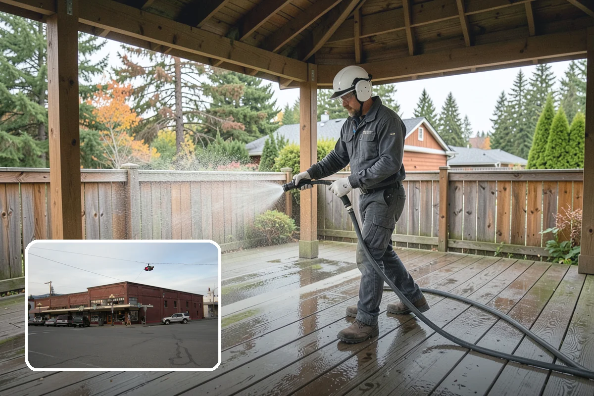 Brick Walkway Cleaning in Sedro-Woolley, Skagit County, WA - Protects jointing sand and mortar from blowout