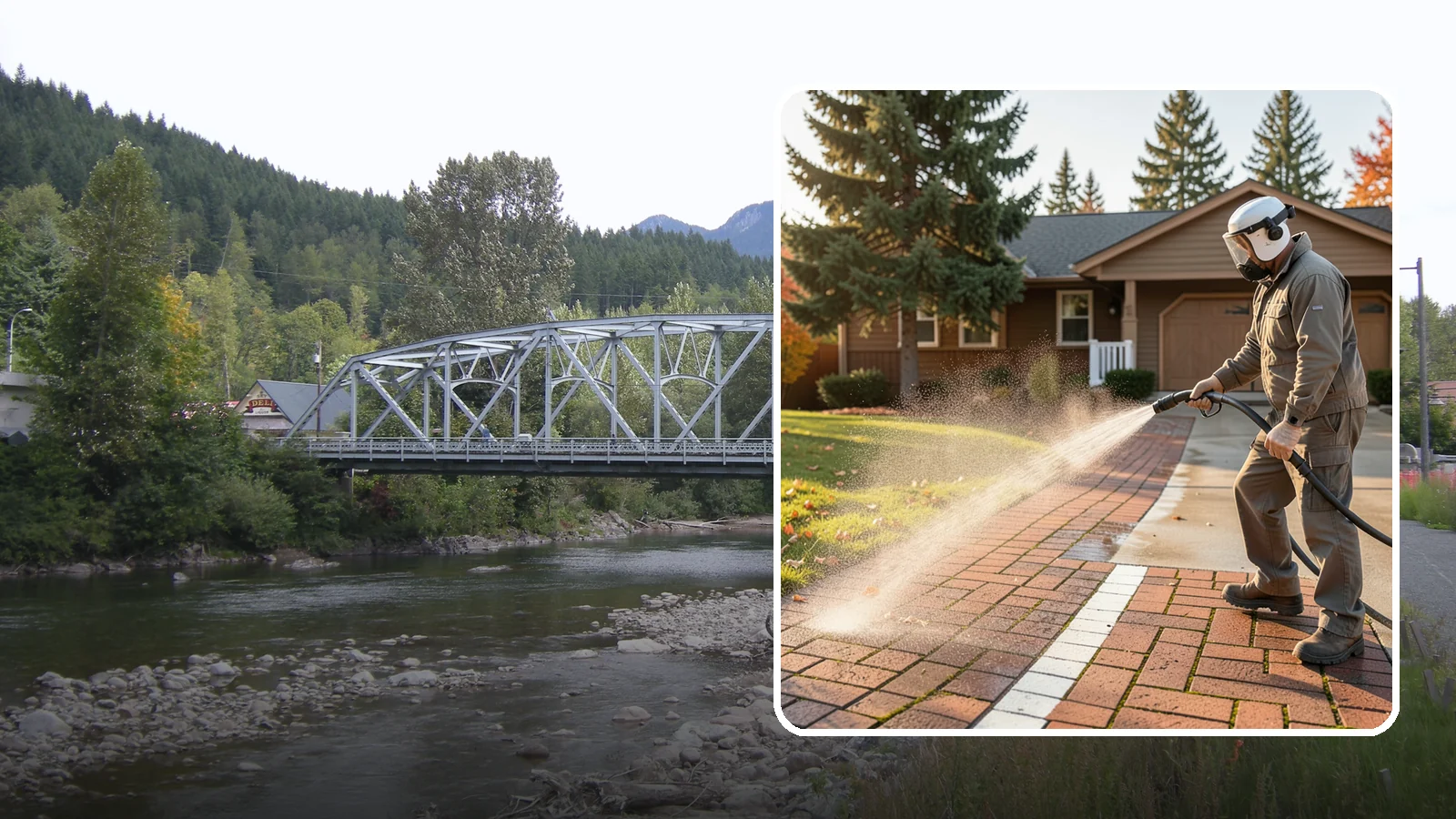 Brick Walkway Cleaning in Skykomish, King County, WA - Gently clean brick walkways so moss and joint growth lift without dislodging sand or mortar.