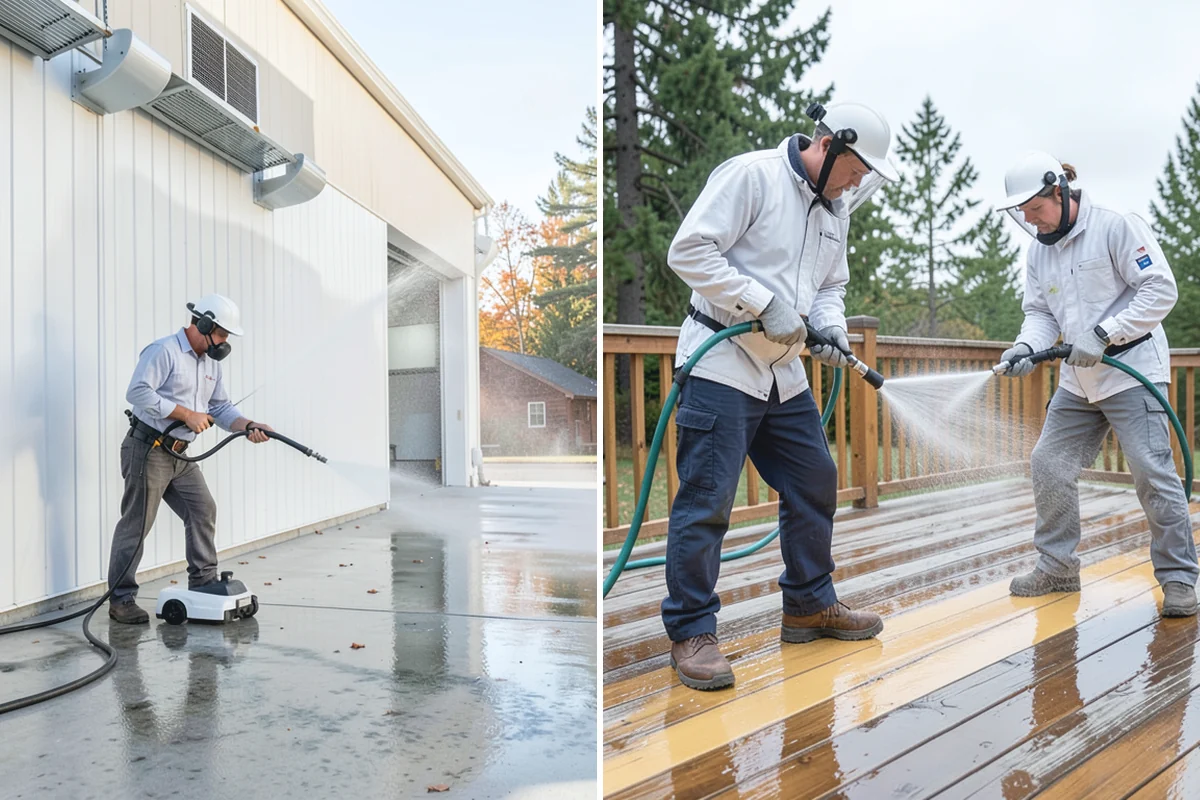 Brick Walkway Cleaning in Skykomish, King County, WA - Sweep and remove loose growth and standing debris