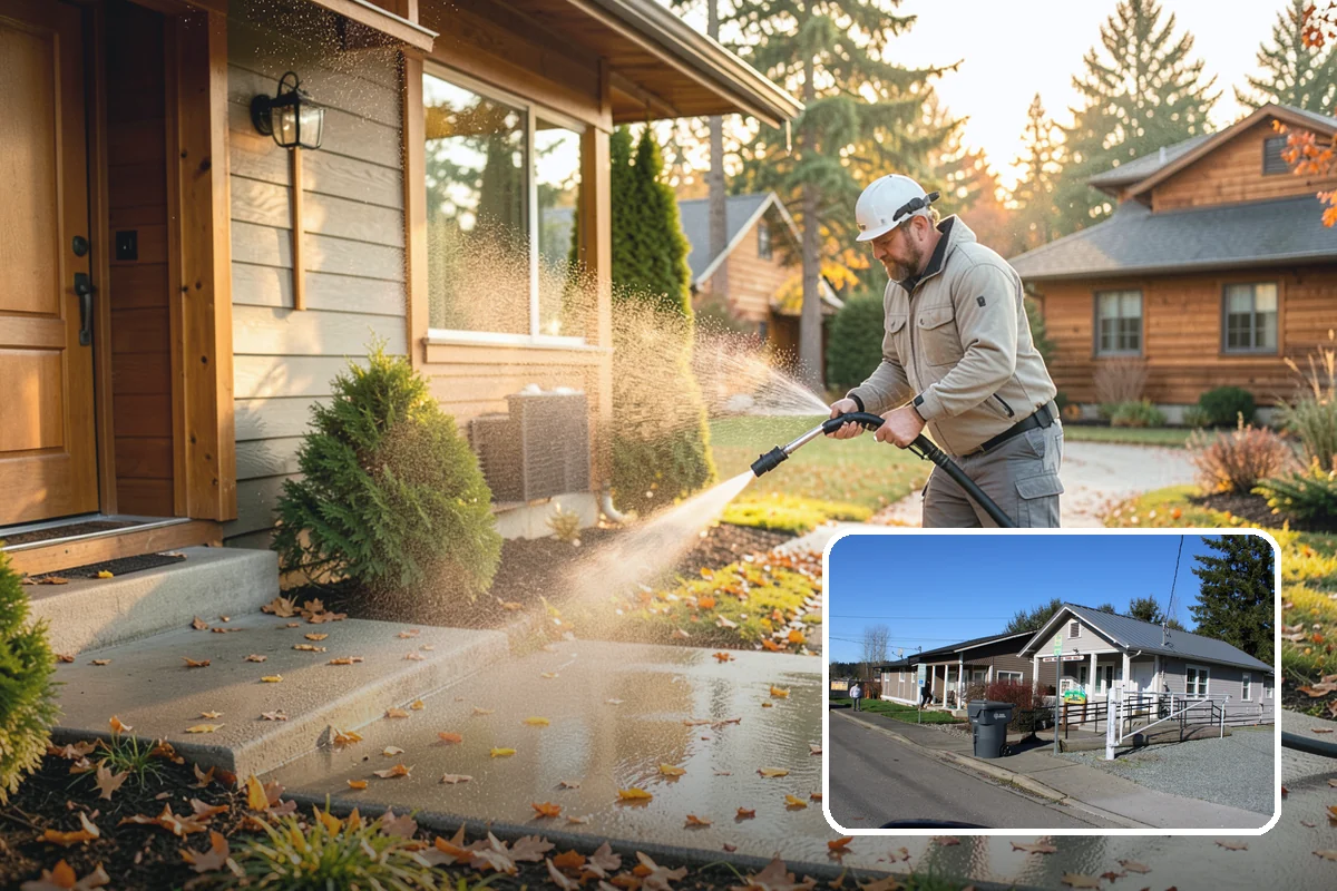 Brick Walkway Cleaning in South Prairie, Pierce County, WA - Protects jointing sand and mortar from blowout