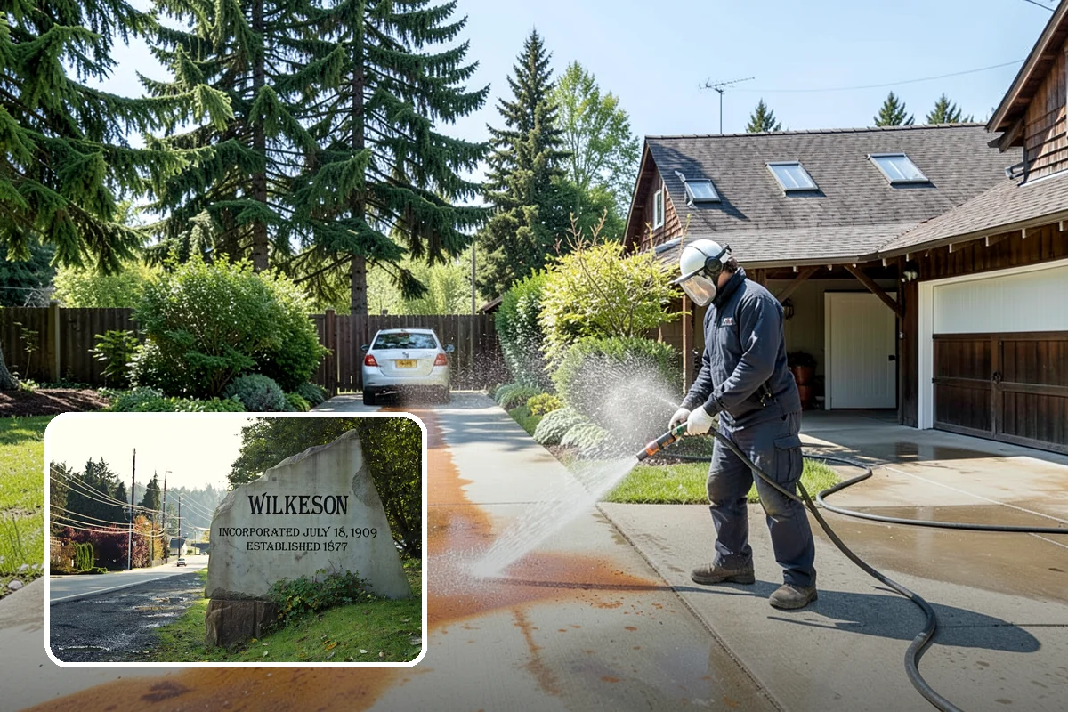 Brick Walkway Cleaning in Wilkeson, Pierce County, WA - Protects jointing sand and mortar from blowout