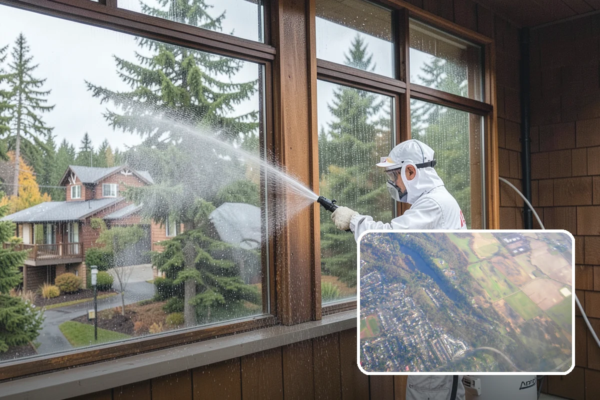 Brightening Treatment in Algona, King County, WA - Restores natural color to cleaned or stripped wood