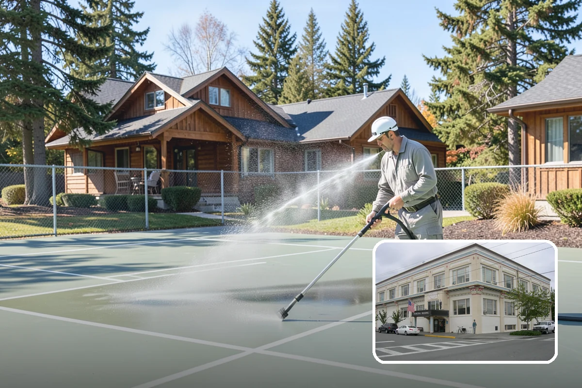 Brightening Treatment in Anacortes, Skagit County, WA - Restores natural color to cleaned or stripped wood