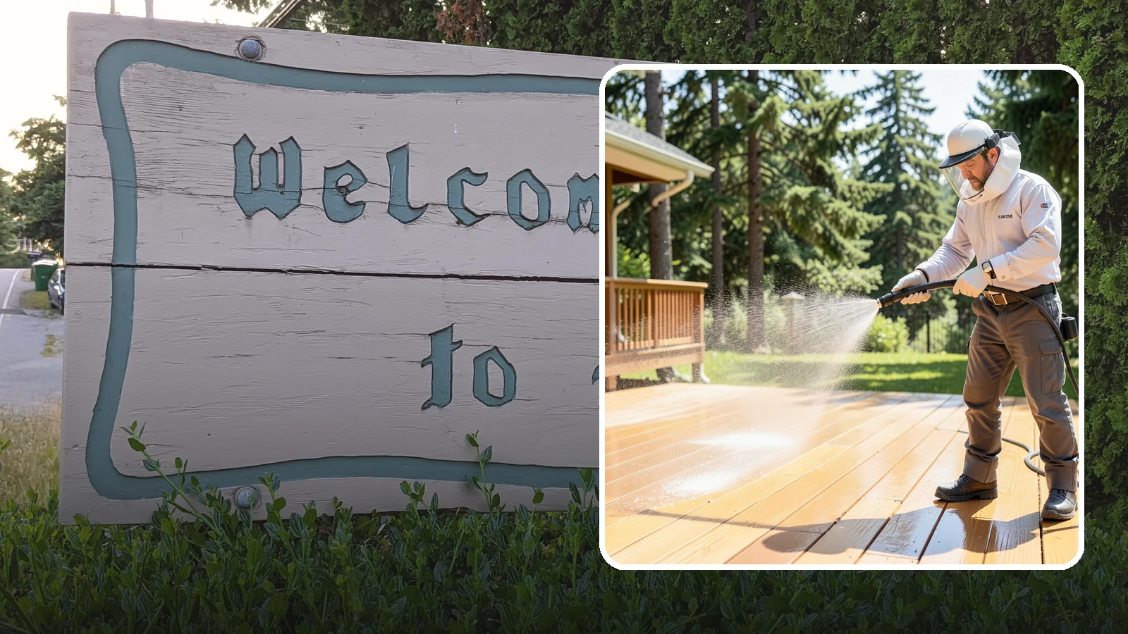 Brightening Treatment in Brier, Snohomish County, WA - Brightening treatment restores the natural color and tone of wood and hardscape surfaces after cleaning or stripping.