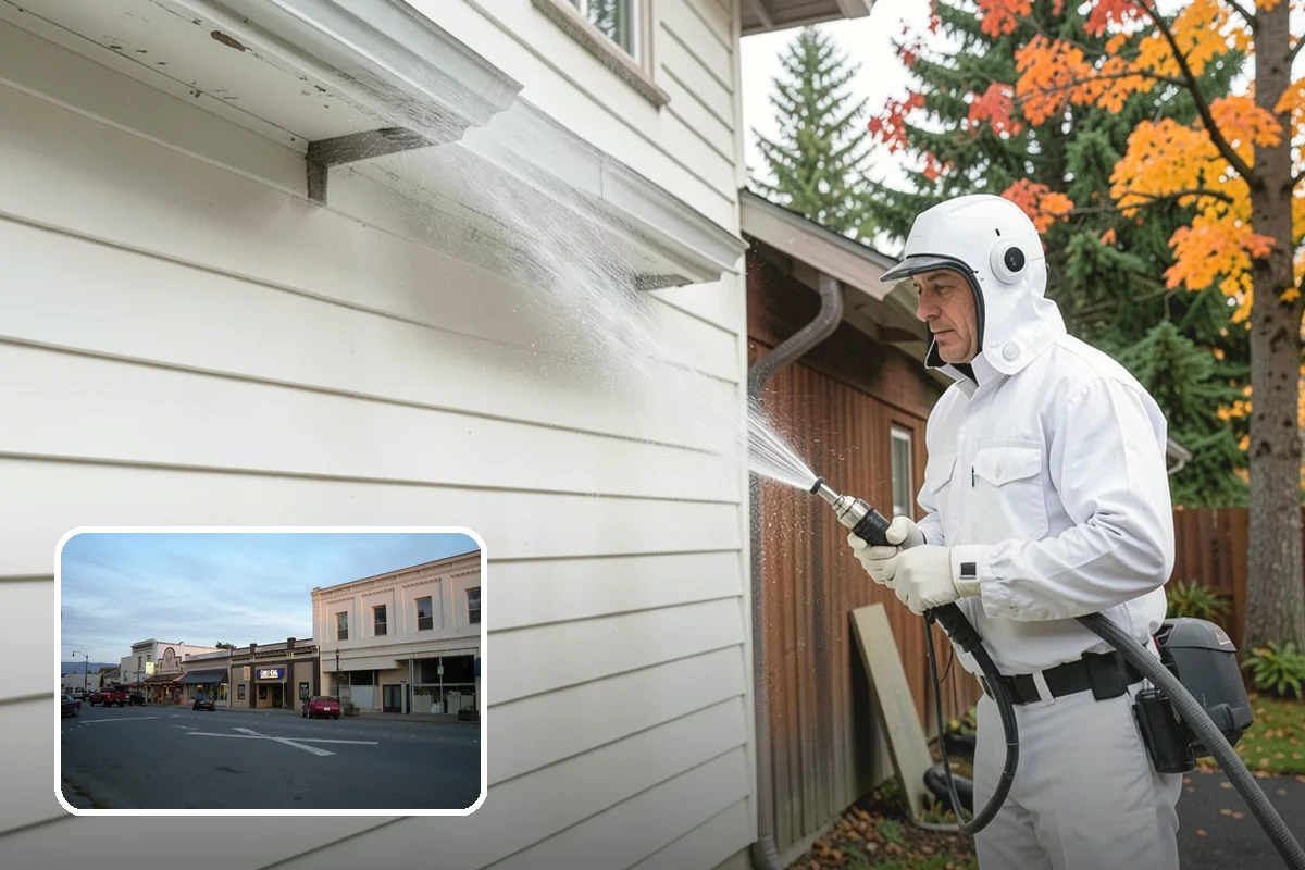 Brightening Treatment in Burlington, Skagit County, WA - Restores natural color to cleaned or stripped wood