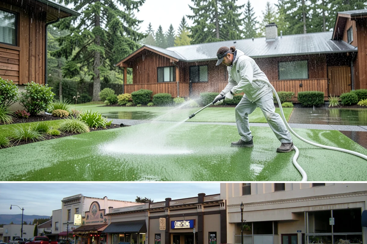 Brightening Treatment in Burlington, Skagit County, WA - Best performed in dry conditions immediately after cleaning or stripping, so the surface can dry evenly before any finish is...
