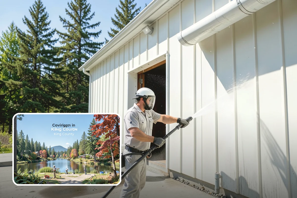 Brightening Treatment in Covington, King County, WA - Restores natural color to cleaned or stripped wood