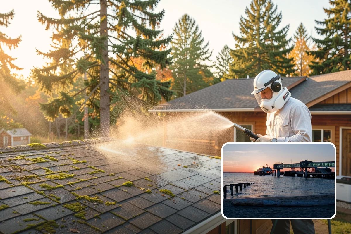 Brightening Treatment in Edmonds, Snohomish County, WA - Restores natural color to cleaned or stripped wood