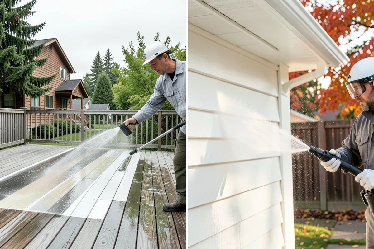 Brightening Treatment in Gig Harbor, Pierce County, WA - Confirm the surface is cleaned or stripped and ready