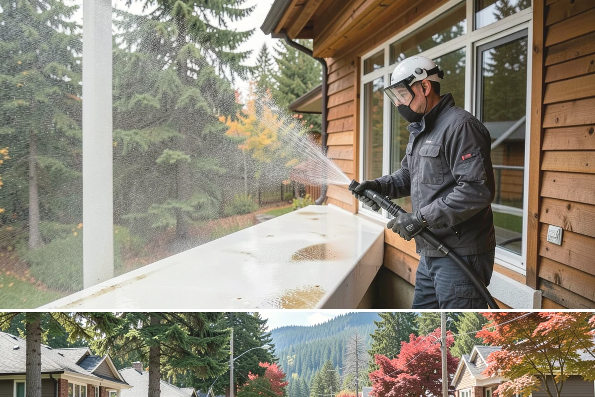 Brightening Treatment in Hunts Point, King County, WA - Best performed in dry conditions immediately after cleaning or stripping, so the surface can dry evenly before any finish is...