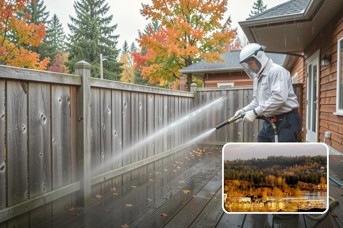 Brightening Treatment in Kenmore, King County, WA - Restores natural color to cleaned or stripped wood