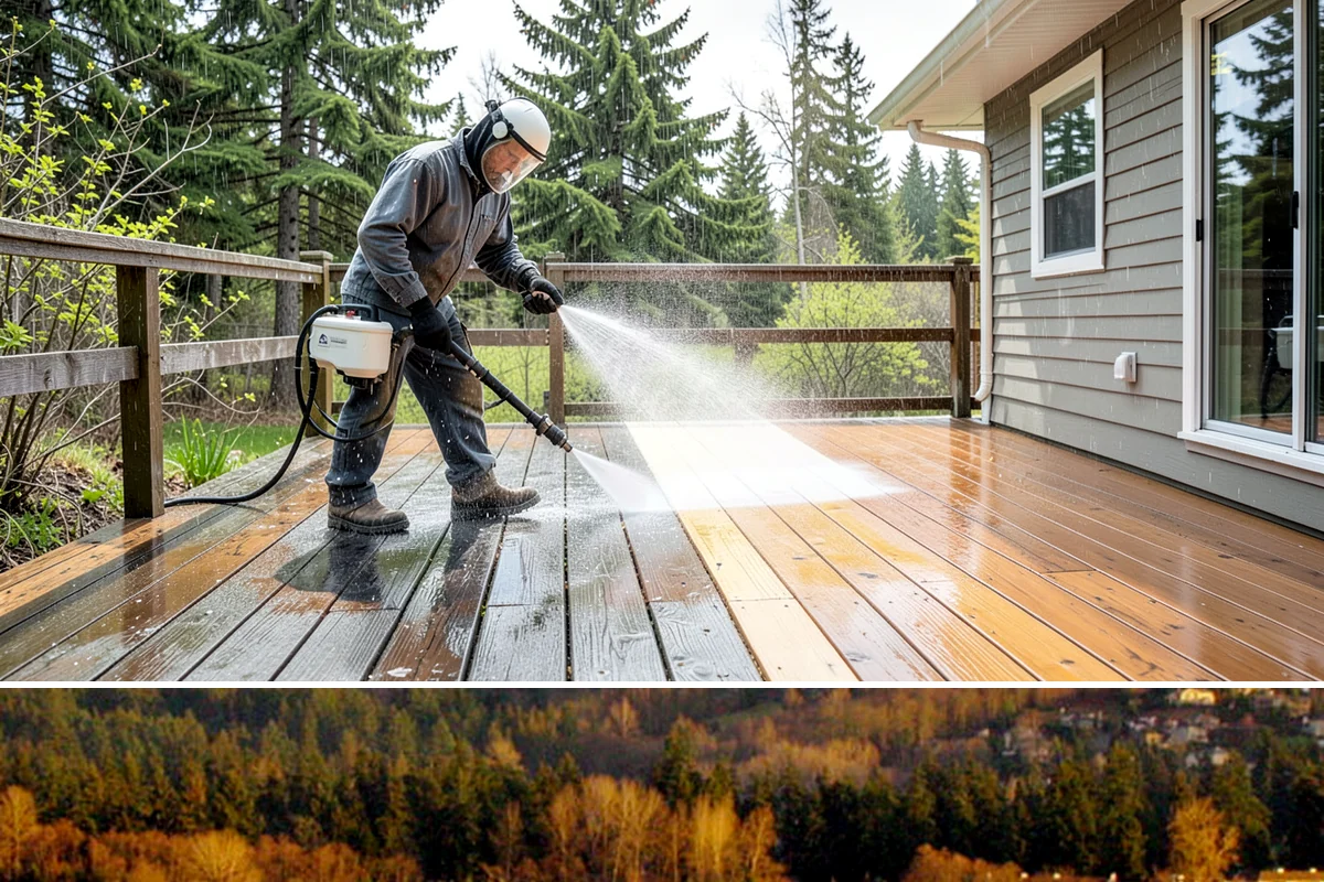 Brightening Treatment in Kenmore, King County, WA - Best performed in dry conditions immediately after cleaning or stripping, so the surface can dry evenly before any finish is...