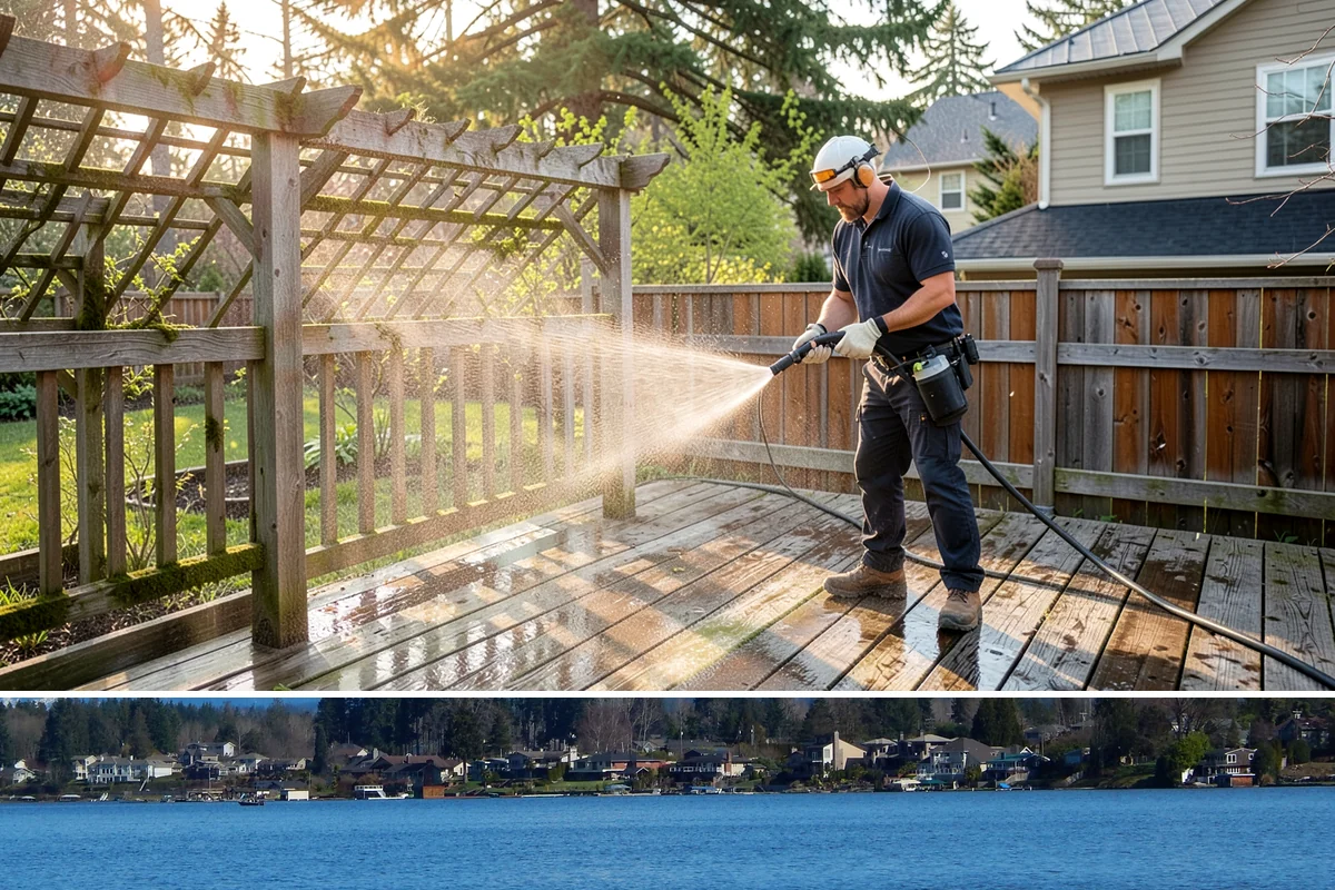 Brightening Treatment in Lake Stevens, Snohomish County, WA - Best performed in dry conditions immediately after cleaning or stripping, so the surface can dry evenly before any finish is...