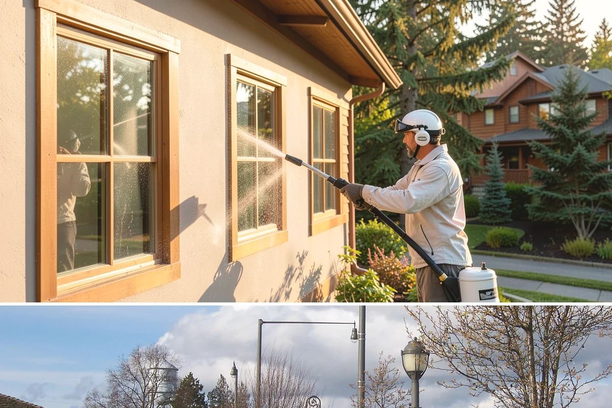 Brightening Treatment in Marysville, Snohomish County, WA - Best performed in dry conditions immediately after cleaning or stripping, so the surface can dry evenly before any finish is...
