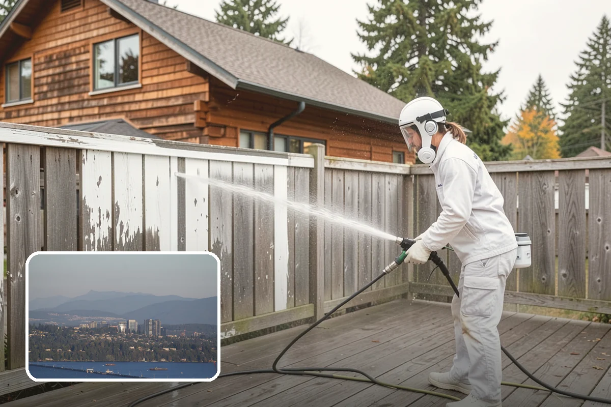 Brightening Treatment in Medina, King County, WA - Restores natural color to cleaned or stripped wood